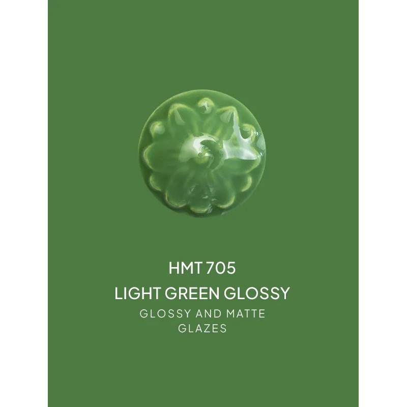HMT705 Light Green - Smalto lucido Colorobbia Art