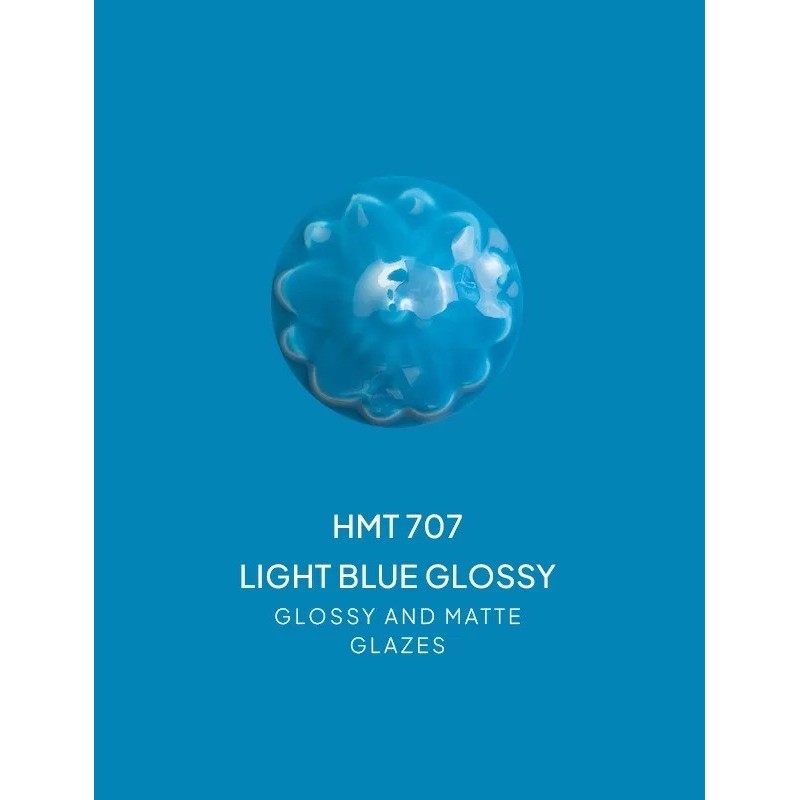 HMT707 Light Blue - Smalto lucido Colorobbia Art
