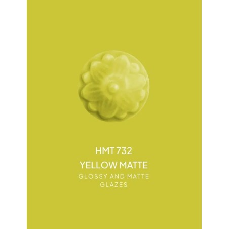 HMT732 Yellow - Smalto opaco Colorobbia Art