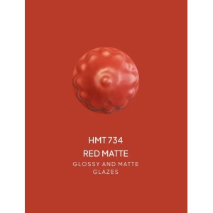 HMT734 Red - Smalto opaco Colorobbia Art