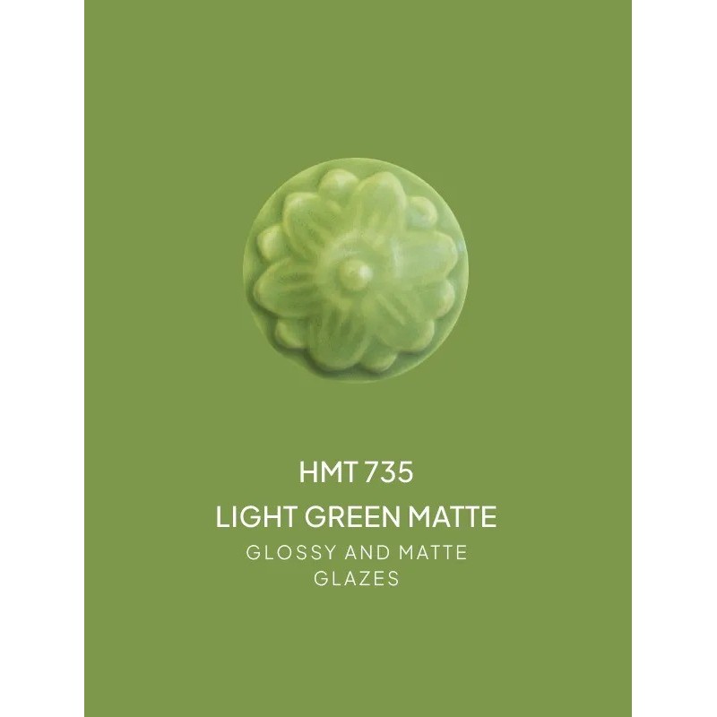 HMT735 Light Green - Smalto opaco Colorobbia Art