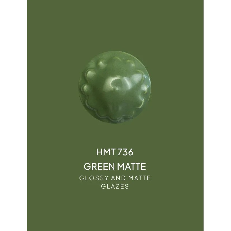HMT736 Green - Smalto opaco Colorobbia Art