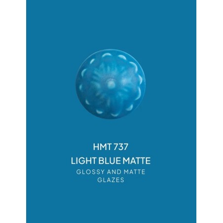HMT737 Light Blue - Smalto opaco Colorobbia Art