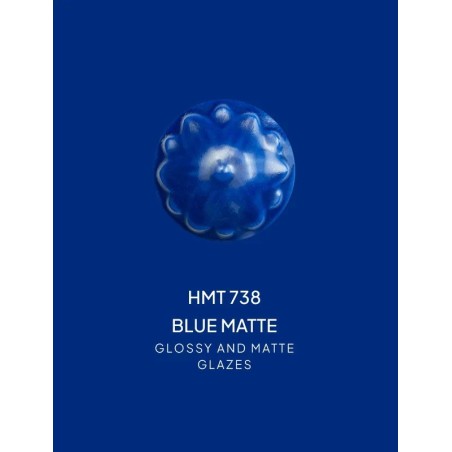 HMT738 Blue - Smalto opaco Colorobbia Art