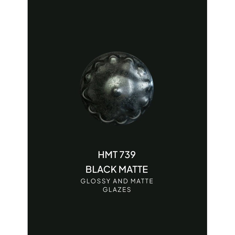 HMT739 Black - Smalto opaco Colorobbia Art