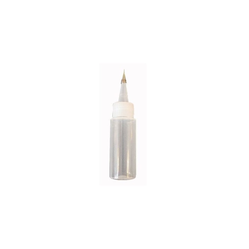 AC222 Flacone assemblato con beccuccio metallico per smalti e decorazione
