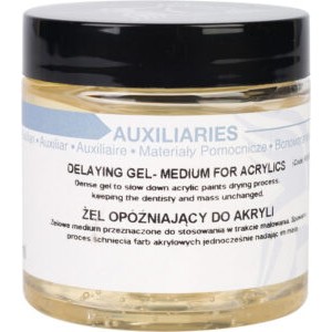 Medium-Gel Ritardante per Colori Acrilici, 125 ml - RENESANS