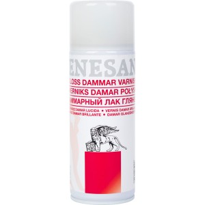 Vernice Finale tipo Damar Lucida (spray), 400 ml - RENESANS