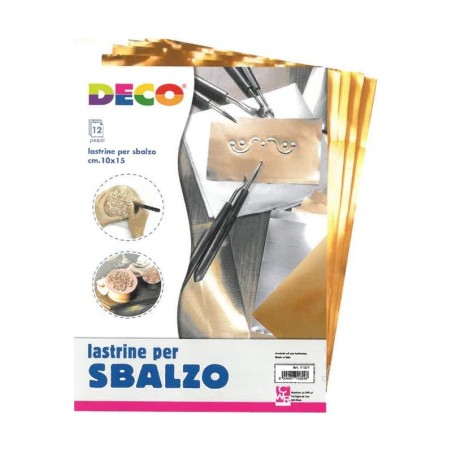 Lastre sbalzo alluminio cm 30x30 - 12 pezzi - CWR