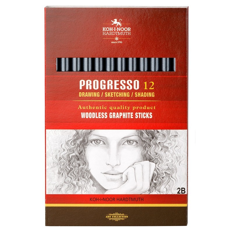 Matita tutta mina grafite gradazione HB, al pezzo - Koh-I-Noor Progresso