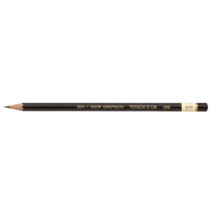 Matita grafite esagonale gradazione 8B, mina mm 2,5, sfusa al pezzo - Koh-I-Noor Toison d Or