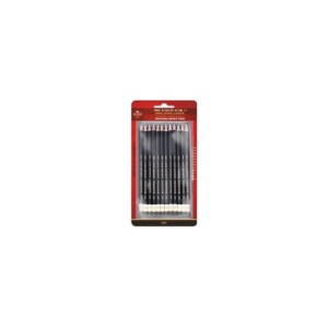 Scatola 12 matite grafite assortite da 8B a 2H, assortimento per arte - Koh-I-Noor Toison d Or