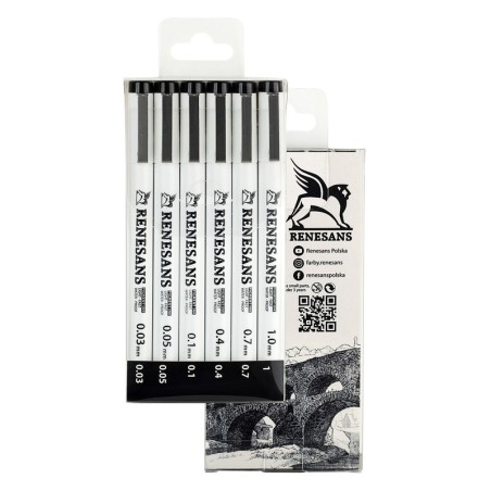 Set completo 6 outline pen - DR
