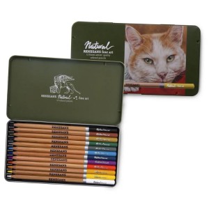 Matite colorate Renesans Natural - 12 pz