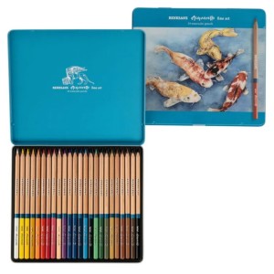 Matite colorate Renesans Acquarellabile, confezione da 24 pezzi