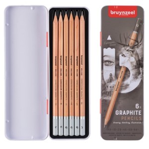 Matite grafite Expression Bruynzeel - 6 pz