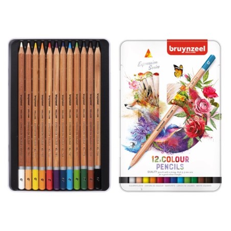 Matite colorate Expression Bruynzeel - 12 pz