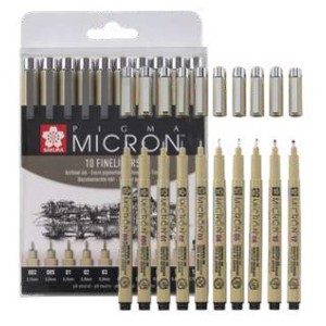 Set 10 pennarelli Pigma Micron SAKURA