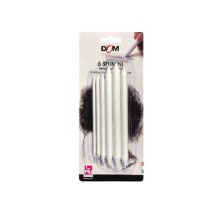 CWR cw10558, set di 6 sfumini in carta pressata, misure assortite