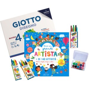 Libro e colori "ARTISTA con 140 attività"