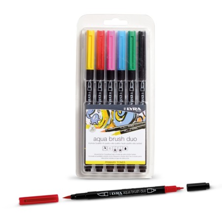 Lyra Aqua Brush Duo PRIMARY SET