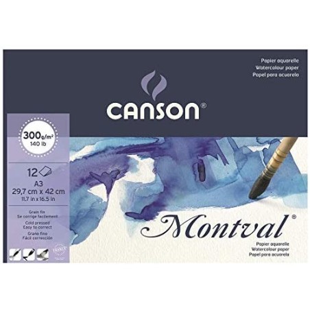 Montval Aquarelle - 300gr gr.fine