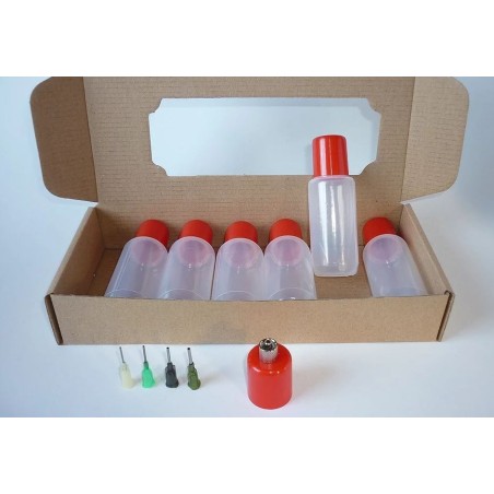 SL604/L set flaconi vuoti con ugello