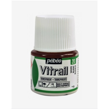 20 Bianco Vitrail Trasparente - Pébéo