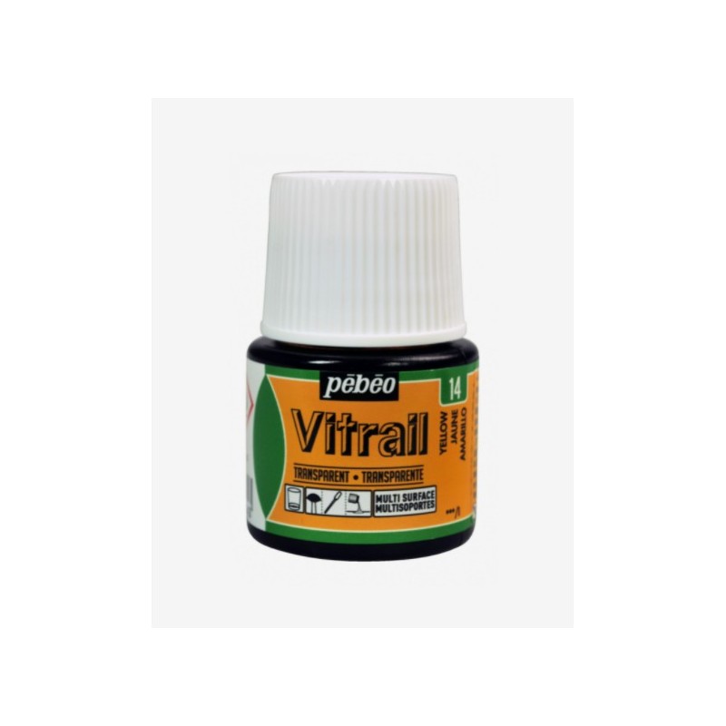 14 Giallo Vitrail Trasparente - Pébéo