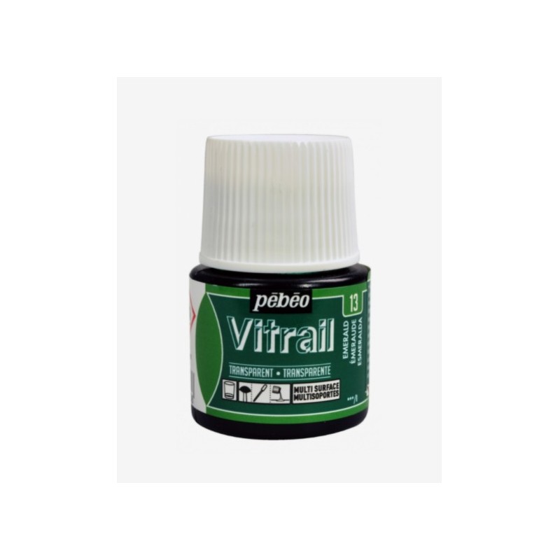 13 Smeraldo Vitrail Trasparente - Pébéo
