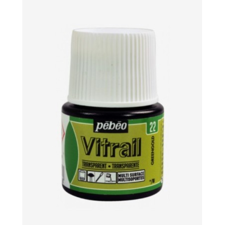 22 Verde Oro Vitrail Trasparente - Pébéo