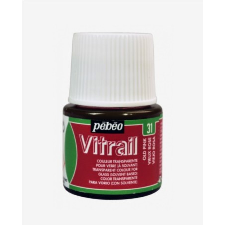 31 Rosa Antico Vitrail Trasparente - Pébéo