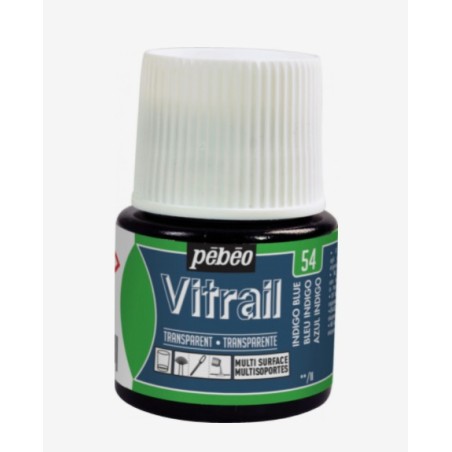 54 Indaco Vitrail Trasparente - Pébéo