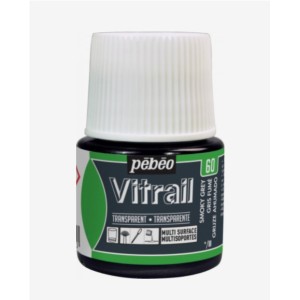60 Grigio Fumo Vitrail Trasparente - Pébéo