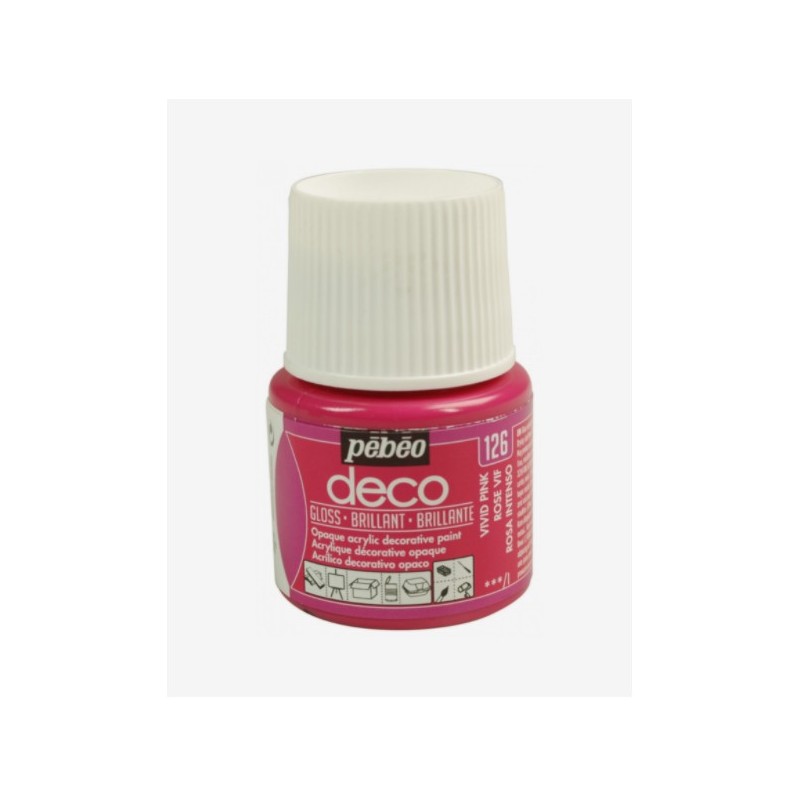 126 Rosa Vivace Deco Brillante - Pébéo