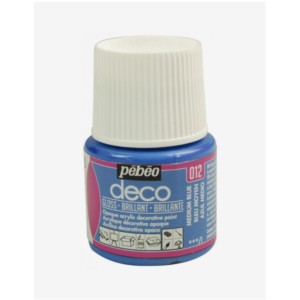 012 Blu Medio Deco Brillante - Pébéo