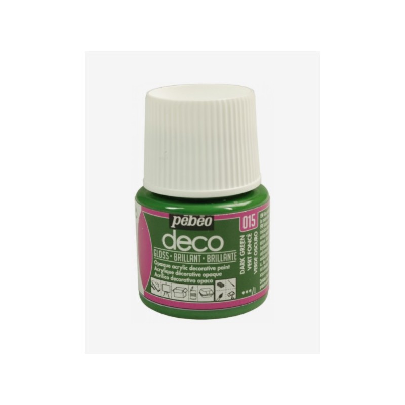 015 Verde Scuro Deco Brillante - Pébéo