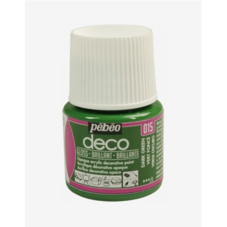 015 Verde Scuro Deco Brillante - Pébéo
