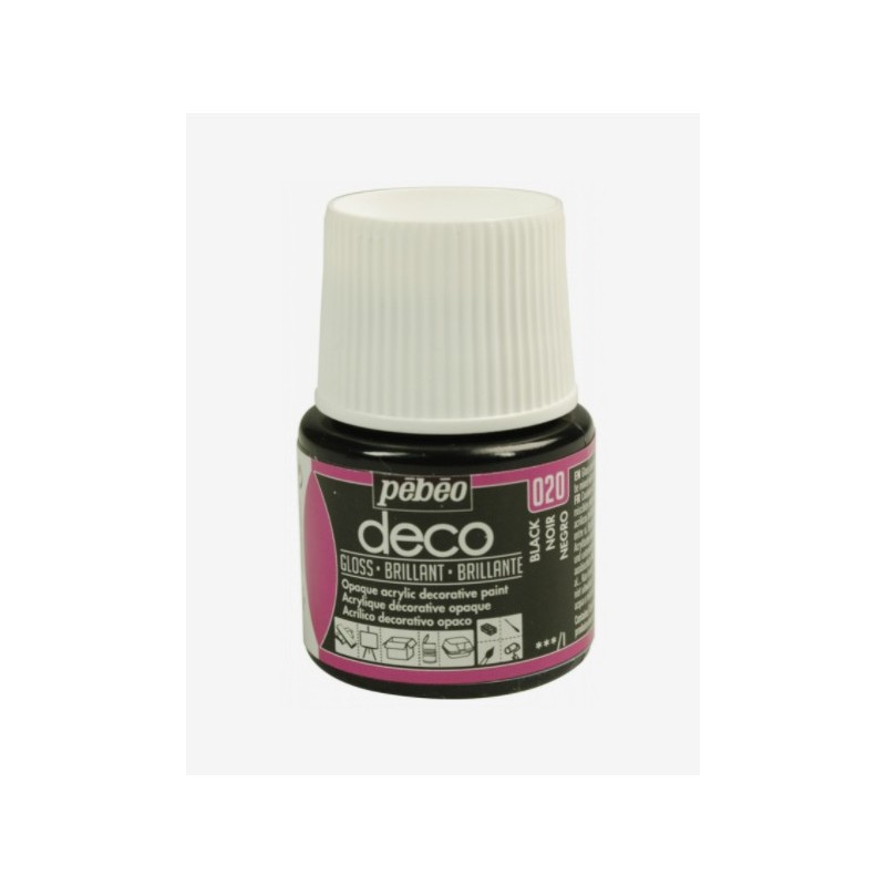 020 Nero Deco Brillante - Pébéo