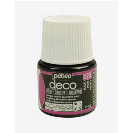 020 Nero Deco Brillante - Pébéo