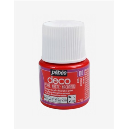 110 Rosso Deco Nacrè - Pébéo