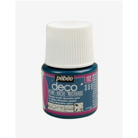112 Blu Deco Nacrè - Pébéo