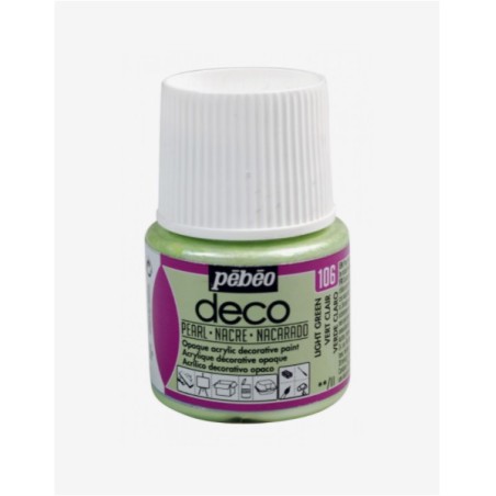 106 Verde Chiaro Deco Nacrè - Pébéo