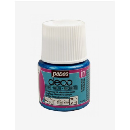 117 Turchese Deco Nacrè - Pébéo