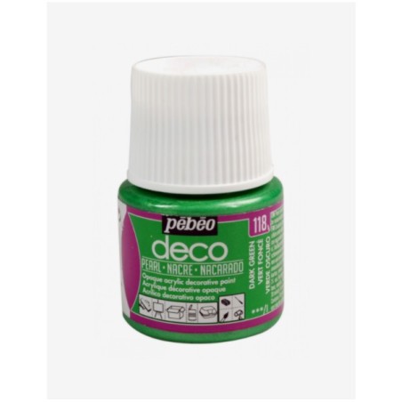 118 Verde Scuro Deco Nacrè - Pébéo