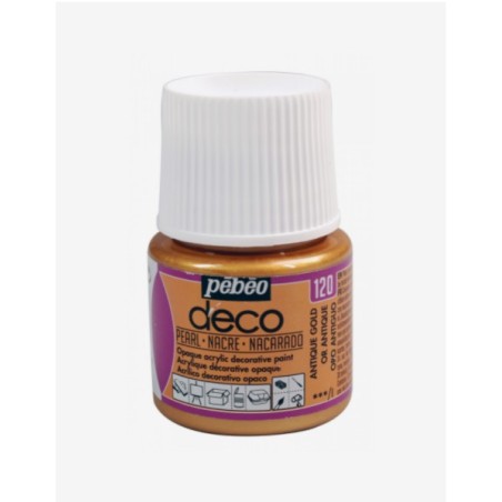 120 Oro Antico Deco Nacrè - Pébéo