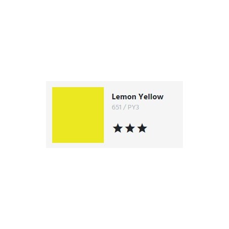 651 Giallo Limone - Georgian Oil color
