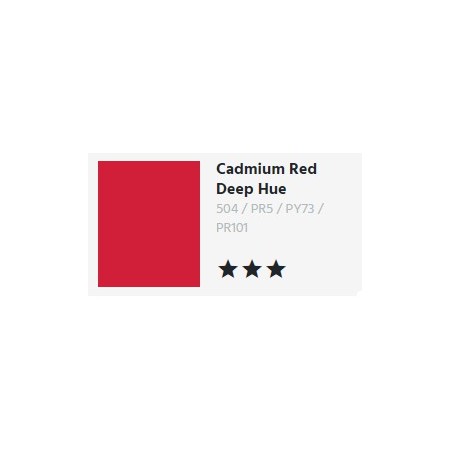 504 Rosso Cadmio Scuro Imitazione - Georgian Oil color