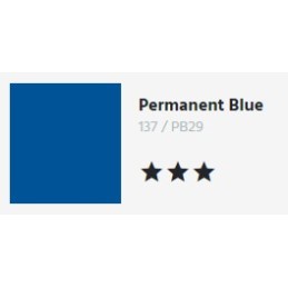 137 Blu Permanente - Georgian Oil color