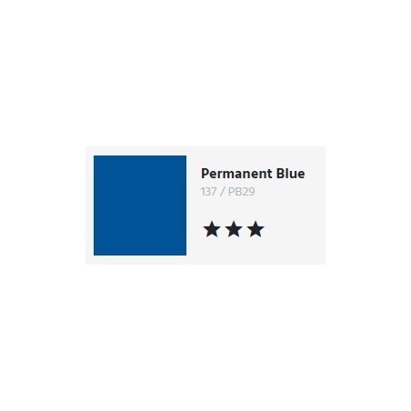 137 Blu Permanente - Georgian Oil color